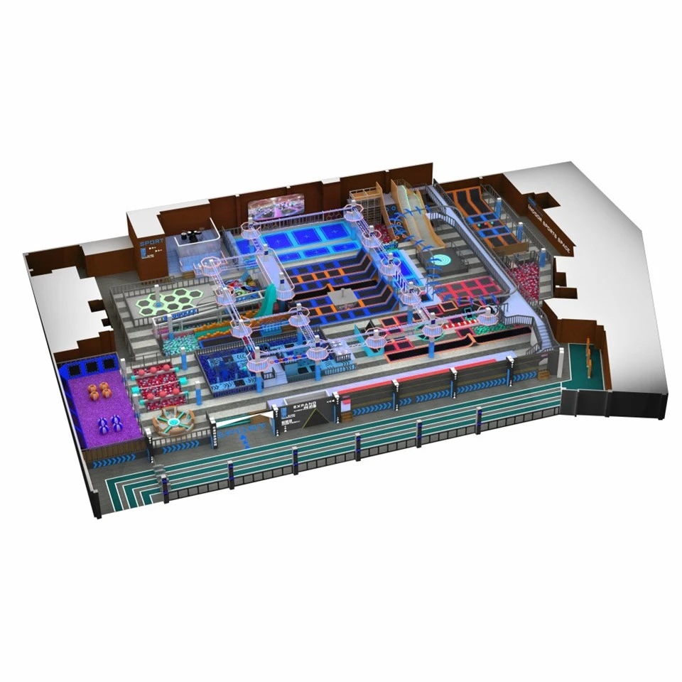 jump trampoline park equipment